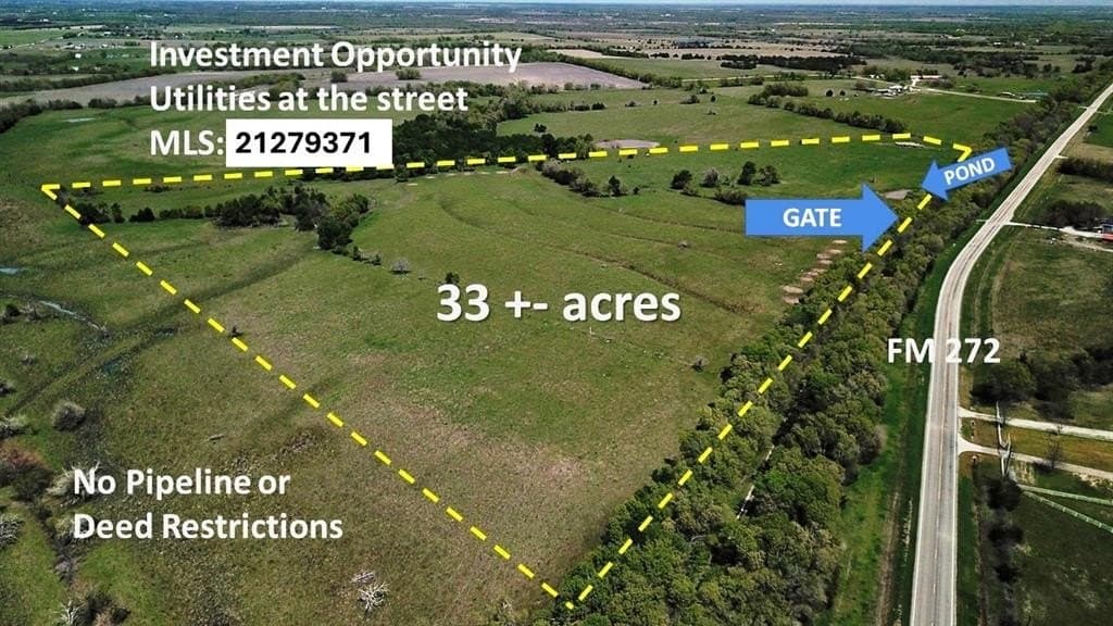 33.47 acres in Hunt County