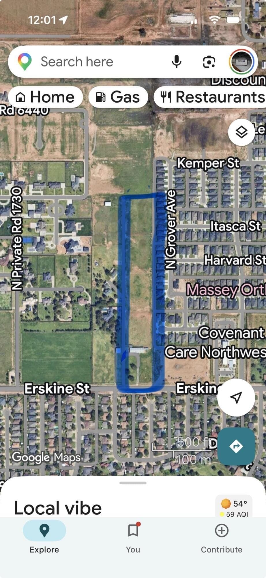 12 acres in Lubbock County