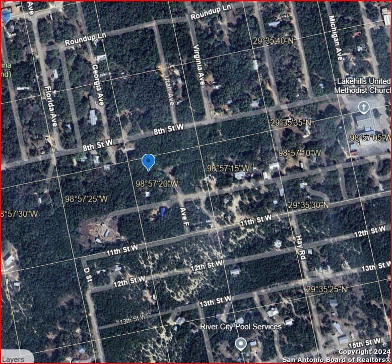 0.1 acres in Bandera County