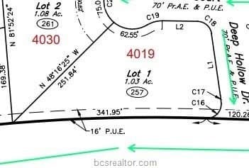 1.03 acres in Brazos County featured view