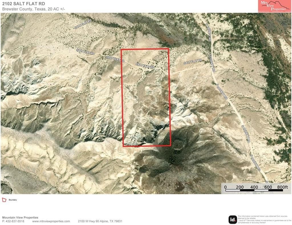 20 acres in Brewster County