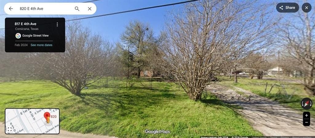 0.32 acres in Navarro County