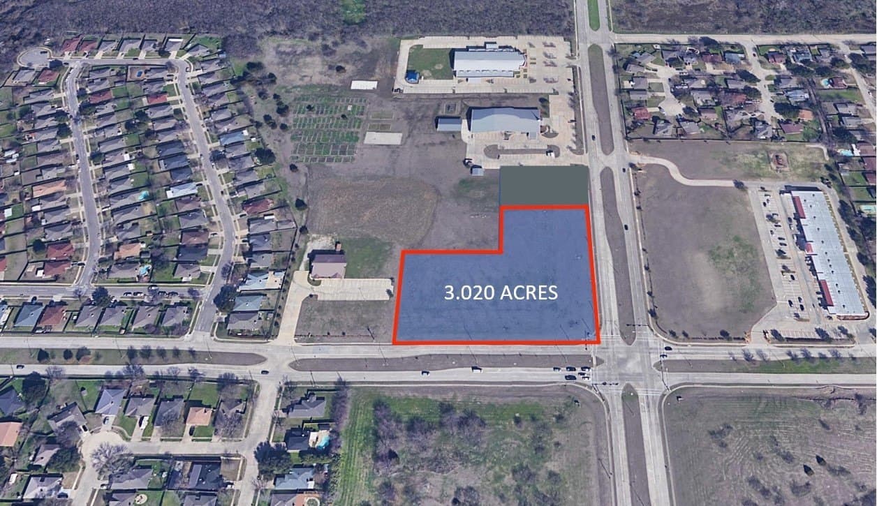 3.02 acres in Tarrant County