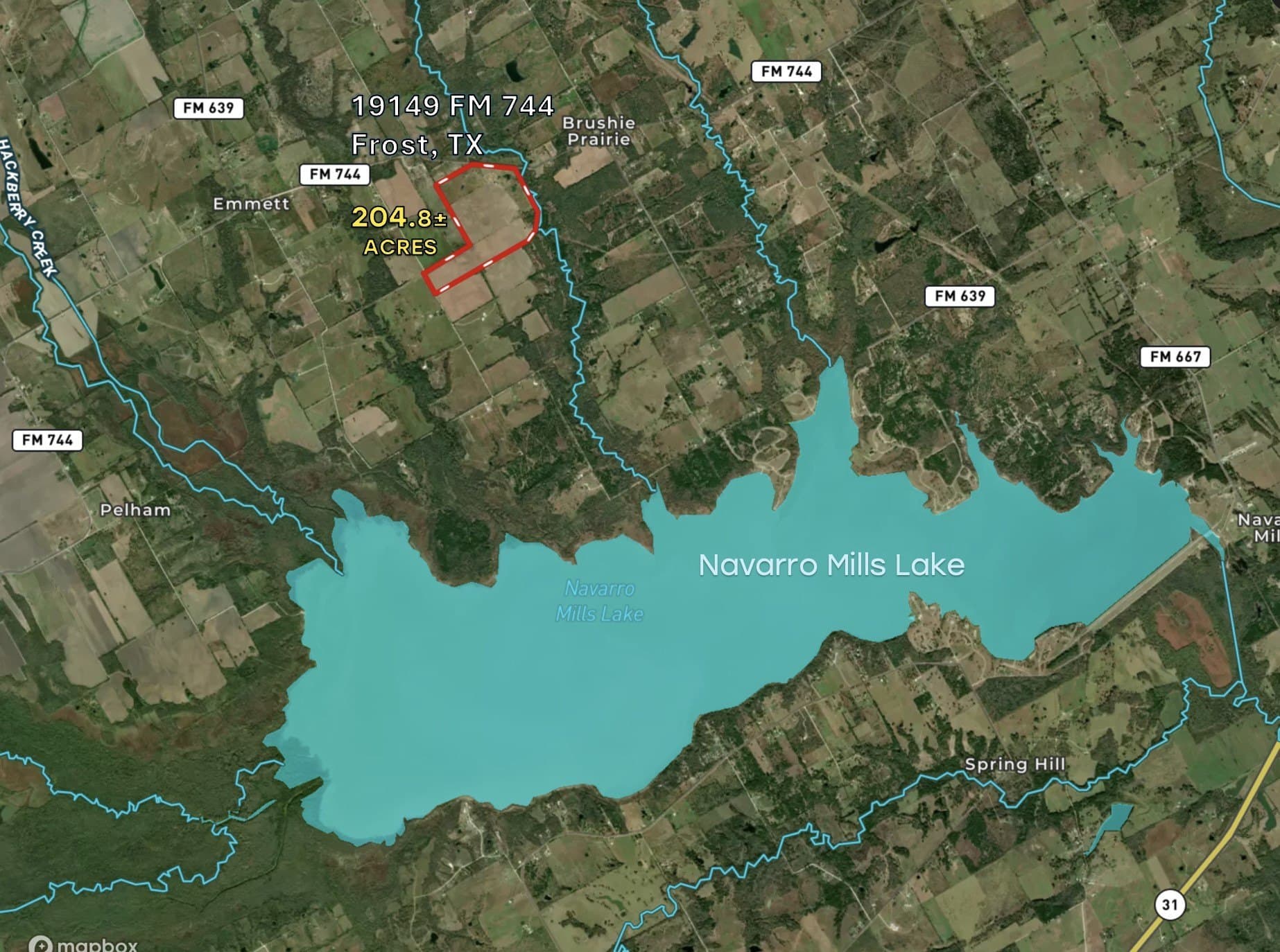 204.76 acres in Navarro County - photo 35