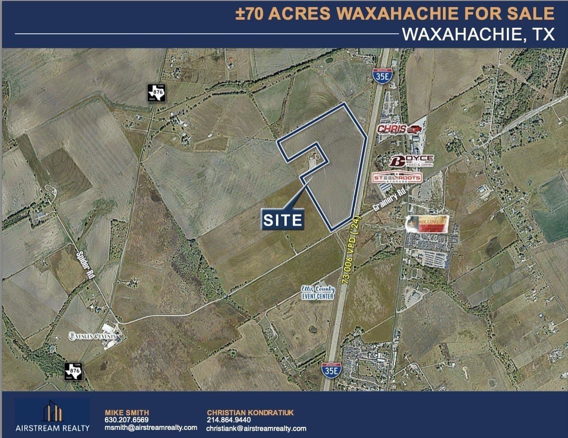 69.99 acres in Ellis County