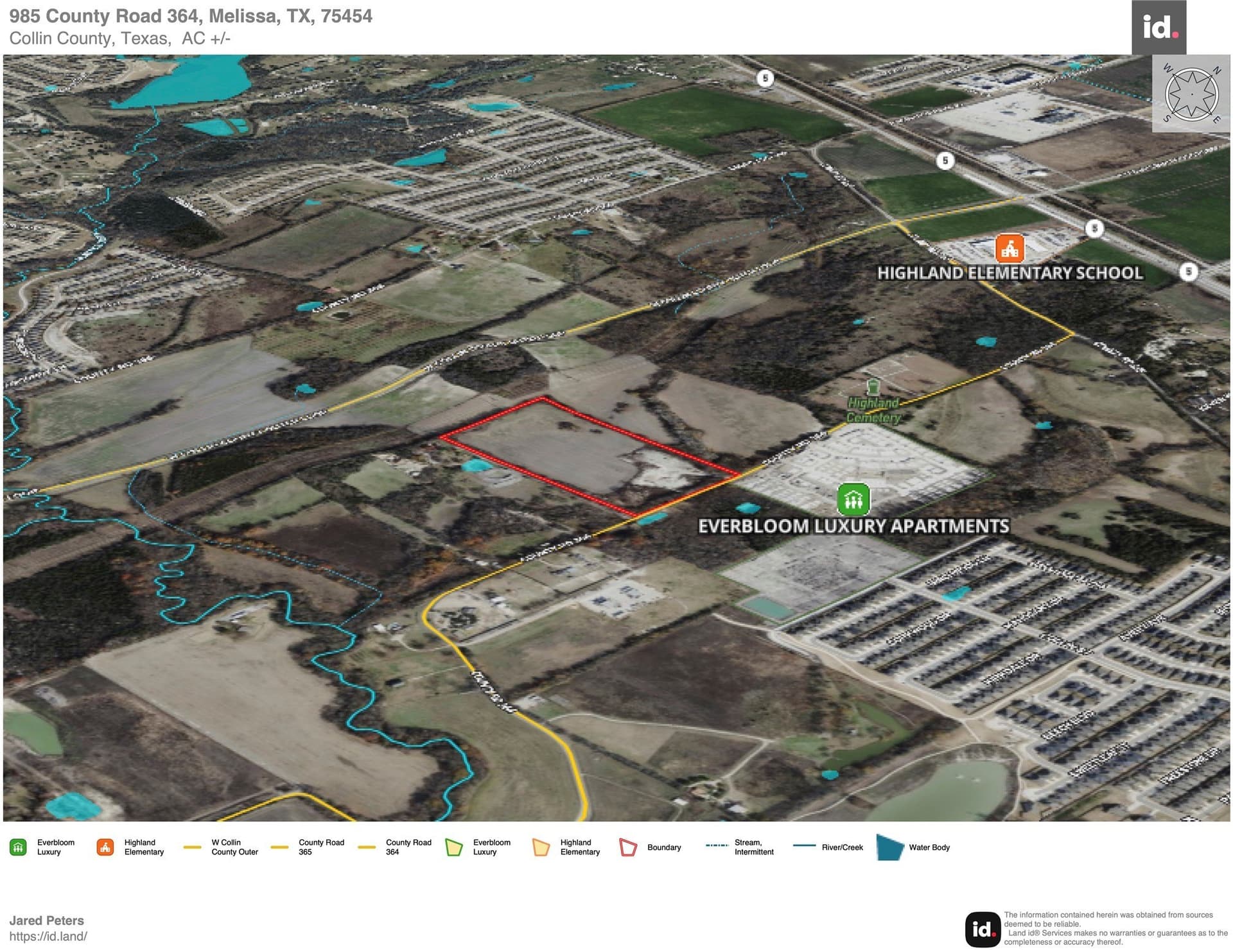 23.13 acres in Collin County