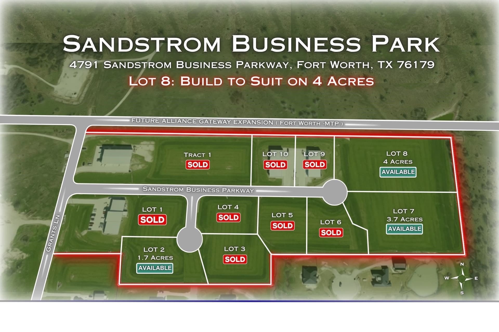 4 acres in Tarrant County
