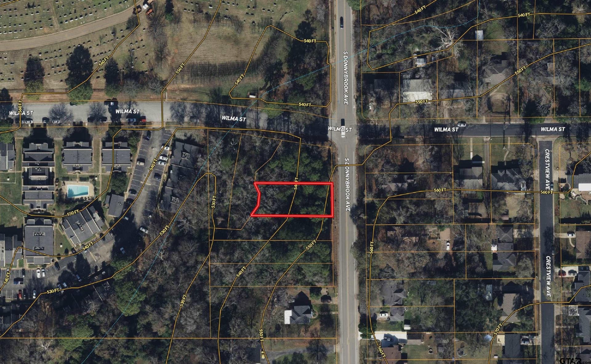 0.21 acres in Smith County