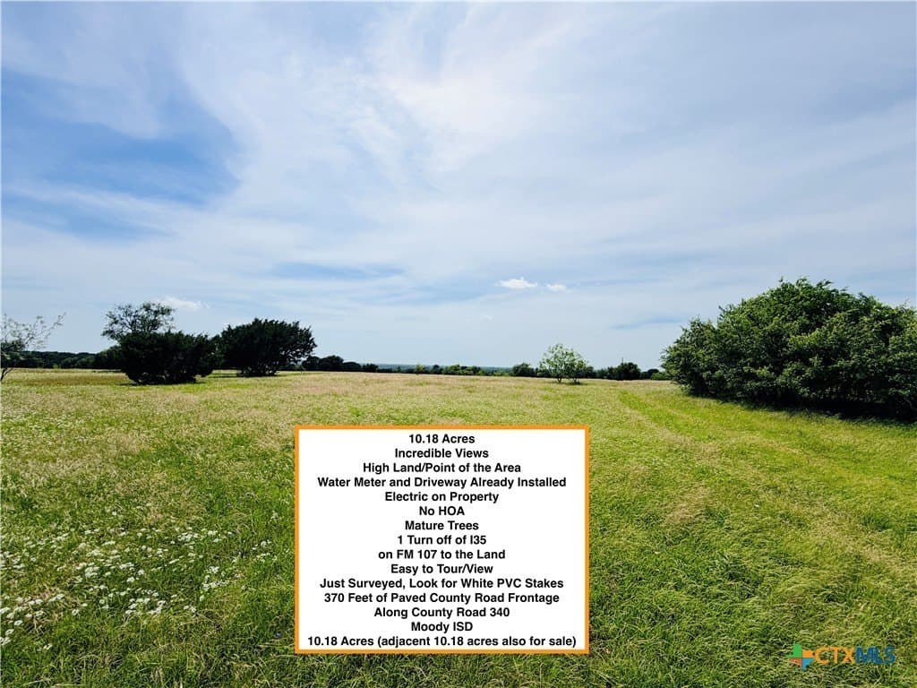 10.18 acres in Coryell County
