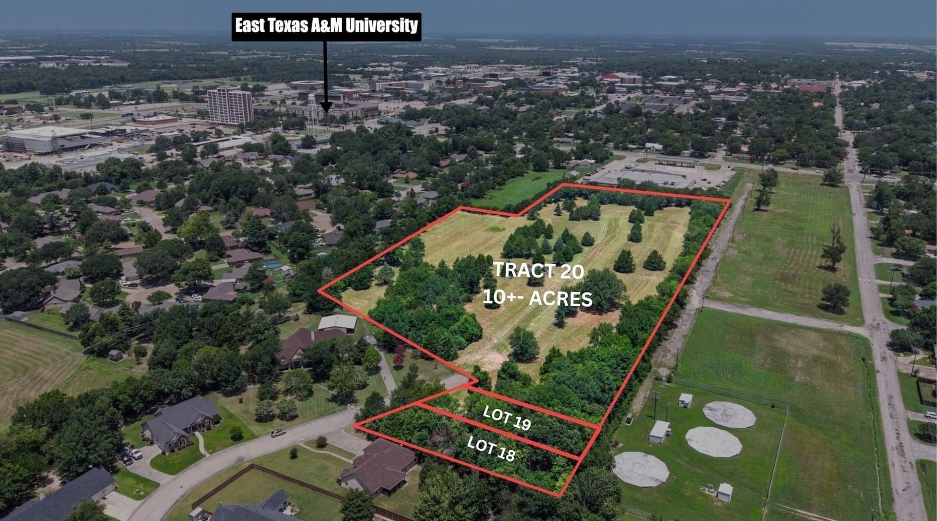 10.08 acres in Hunt County