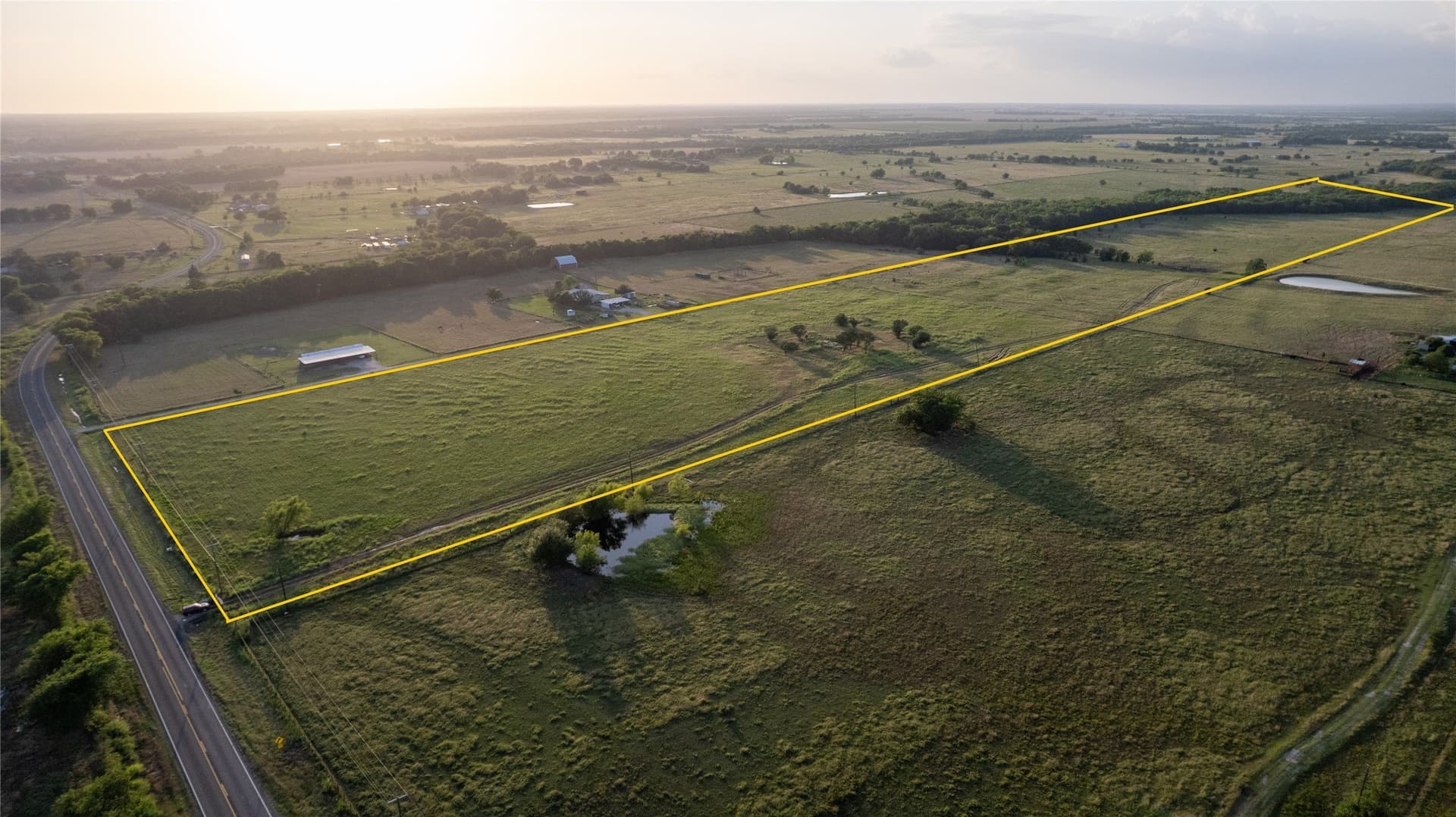 43.6 acres in Hunt County