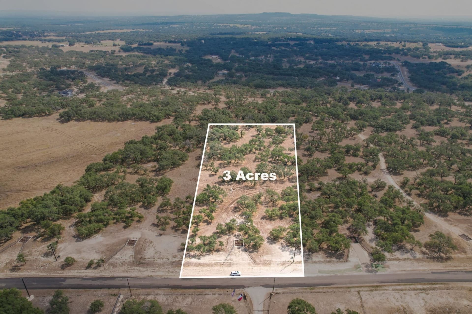 3 acres in Blanco County