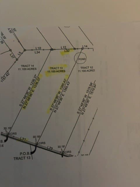 11.1 acres in Hill County