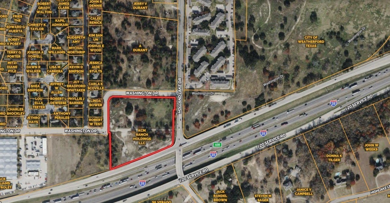 6.68 acres in Parker County