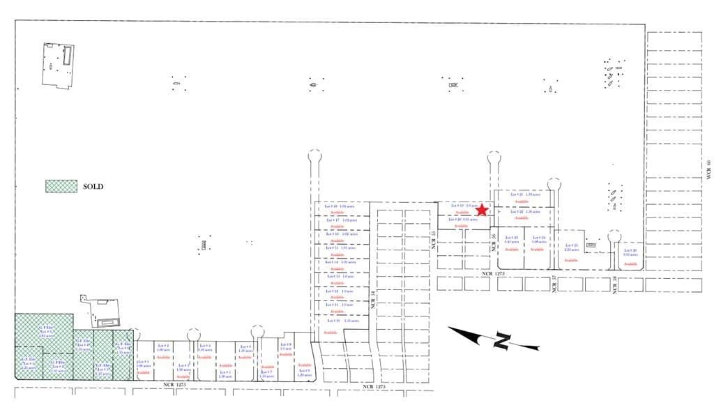 1 acres in Midland County