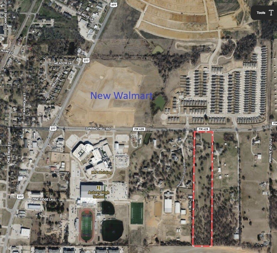 14.4 acres in Denton County