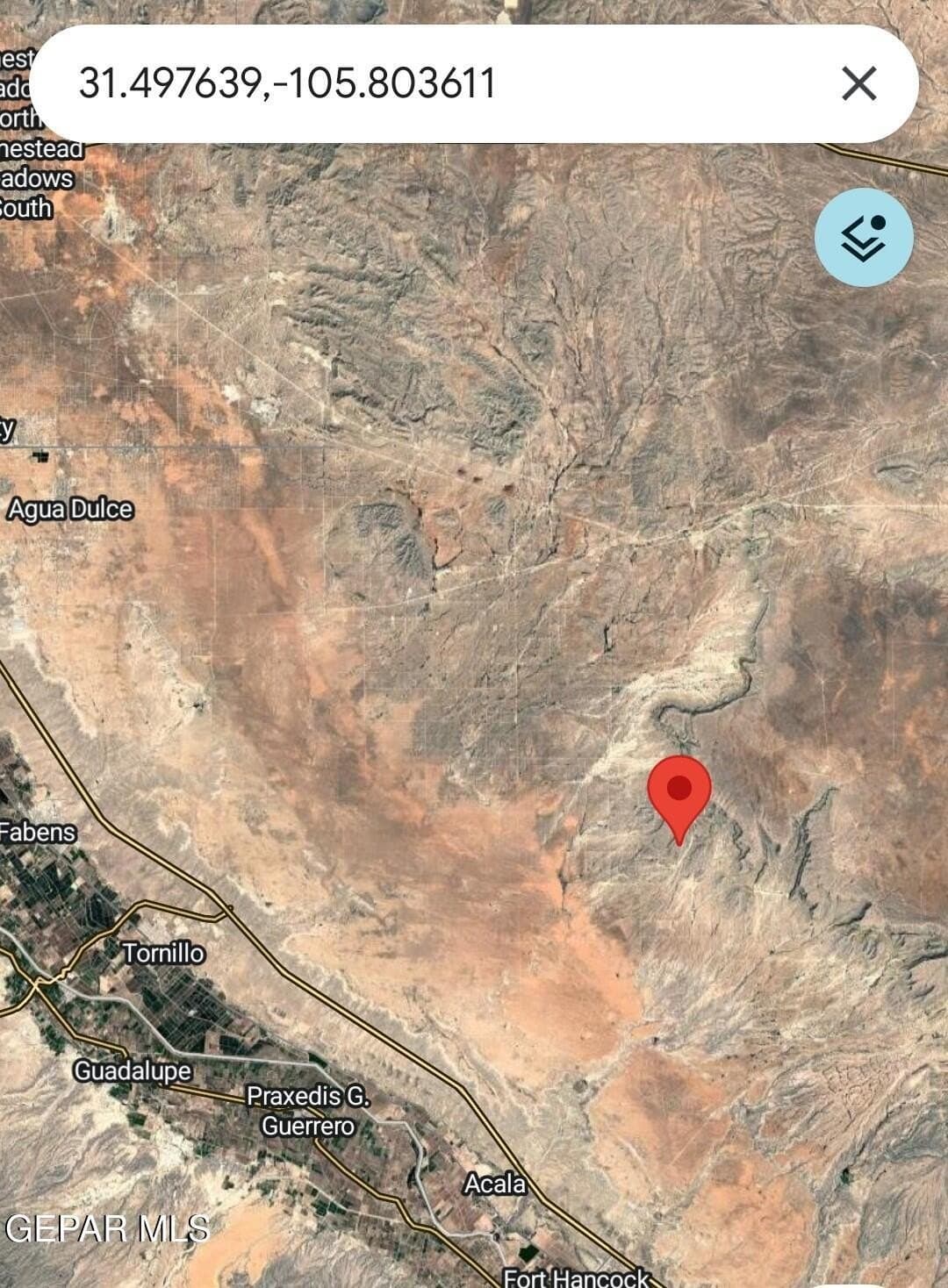 55 acres in Hudspeth County