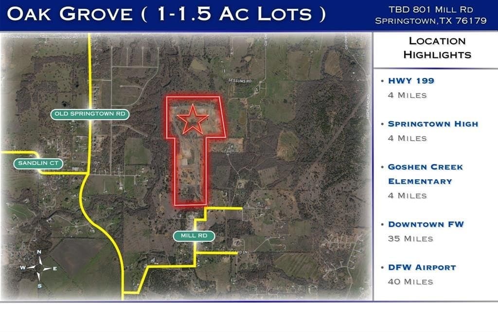 1.01 acres in Parker County featured view