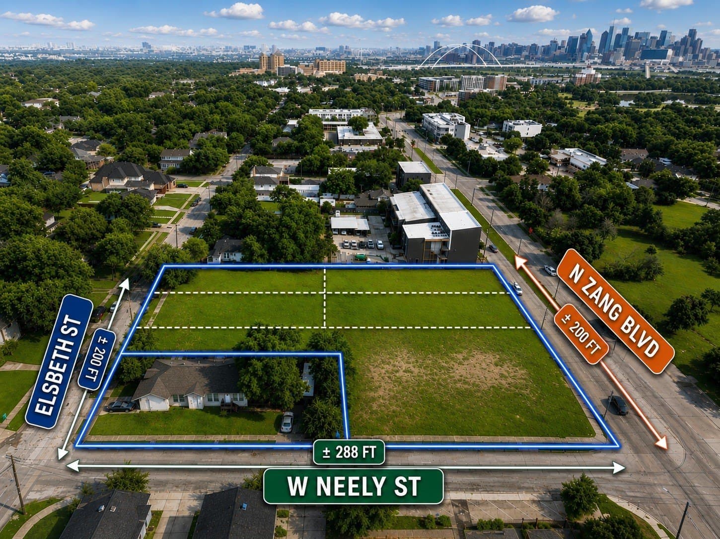 1.4 acres in Dallas County
