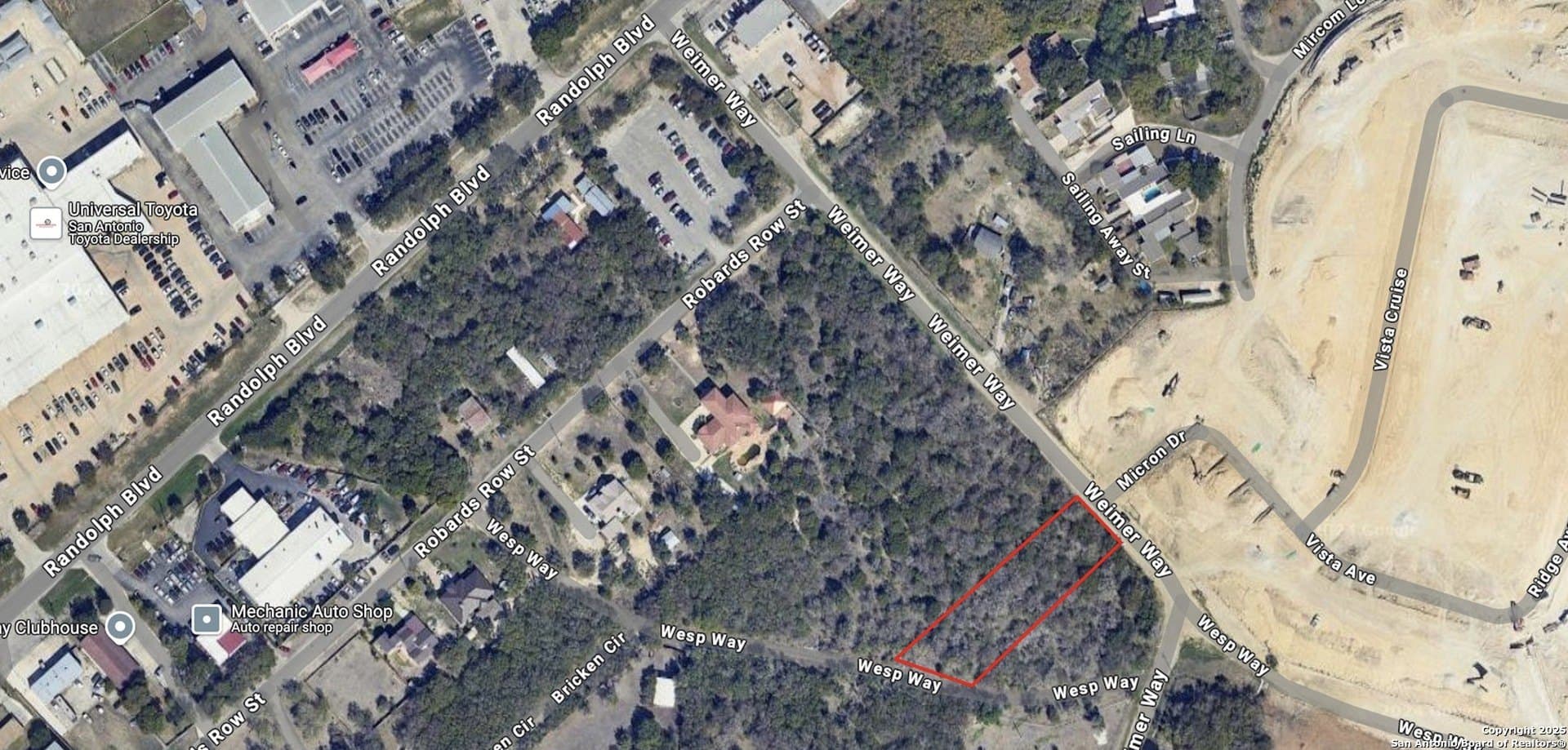 1.22 acres in Bexar County