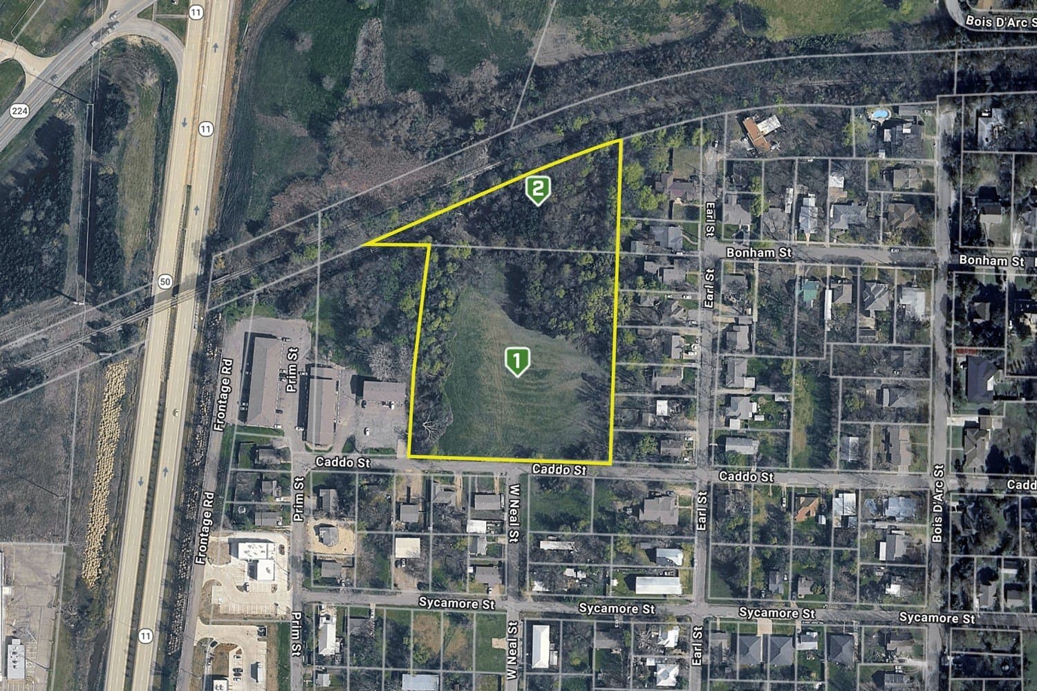 4.97 acres in Hunt County