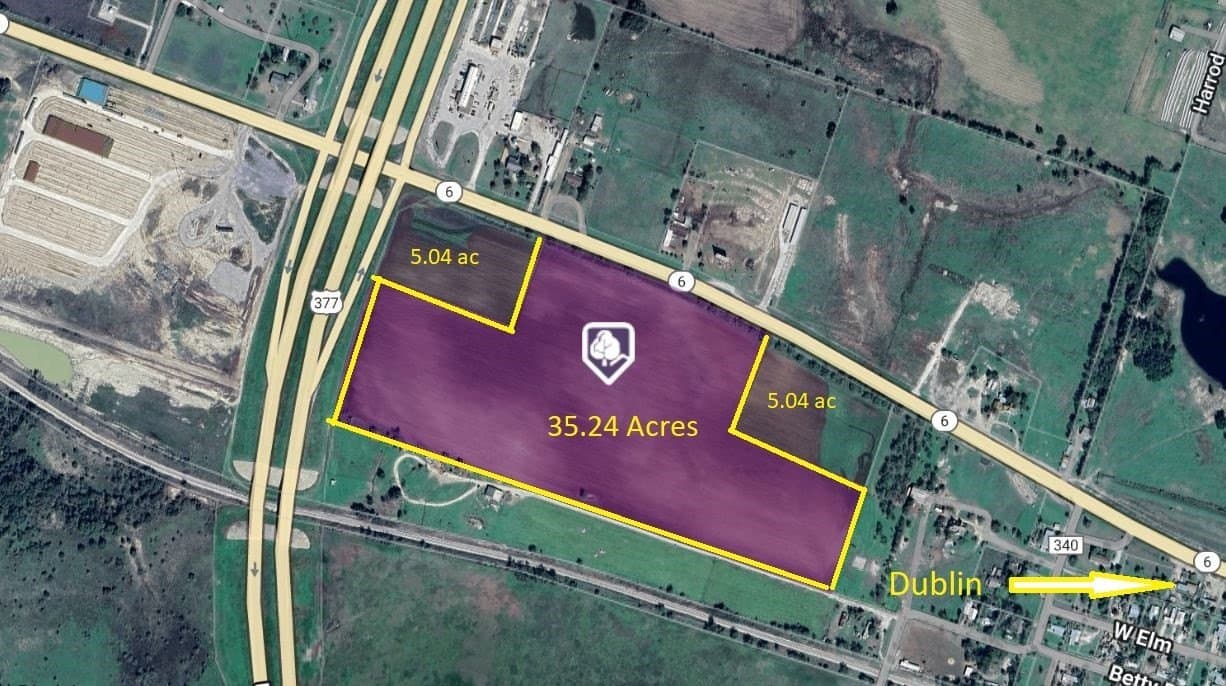 35.24 acres in Erath County