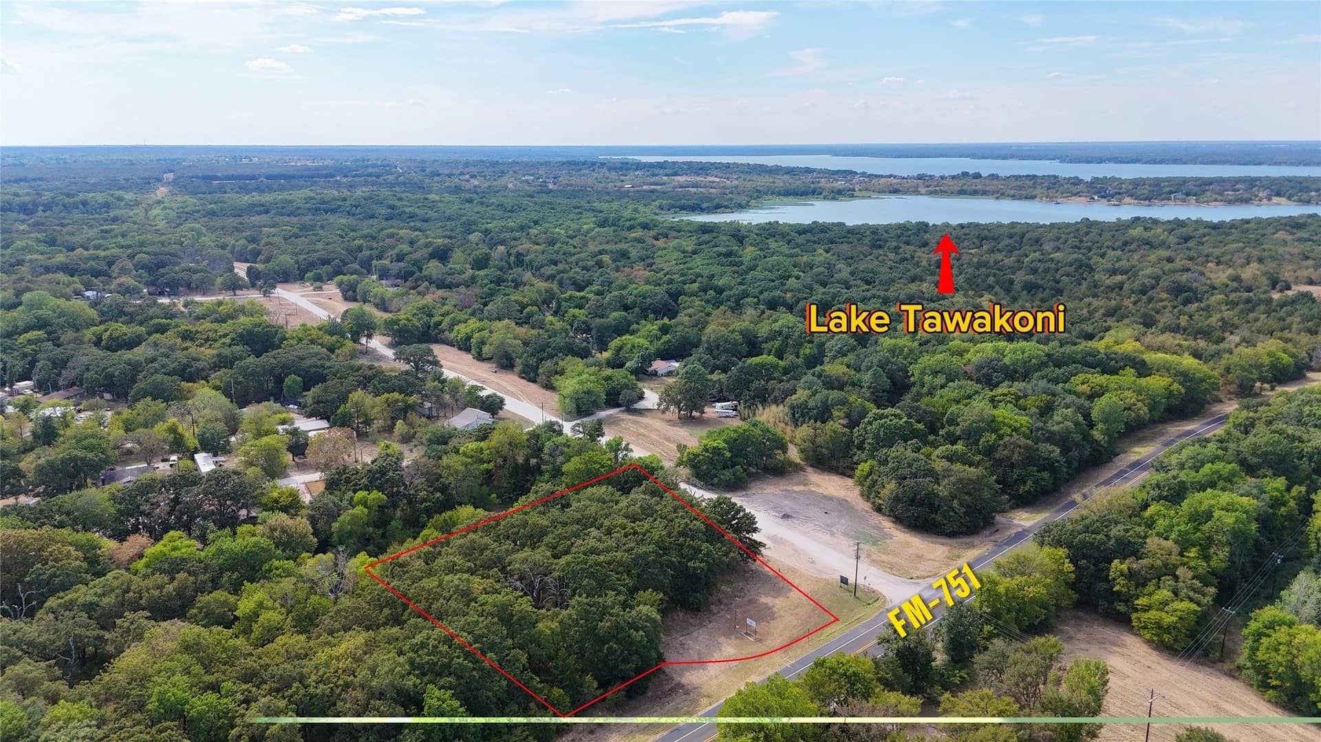2.08 acres in Van Zandt County