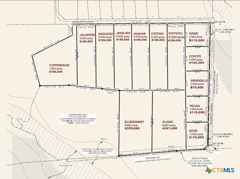 2.5 acres in Bell County featured view