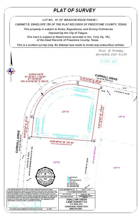 0.36 acres in Freestone County - photo 3
