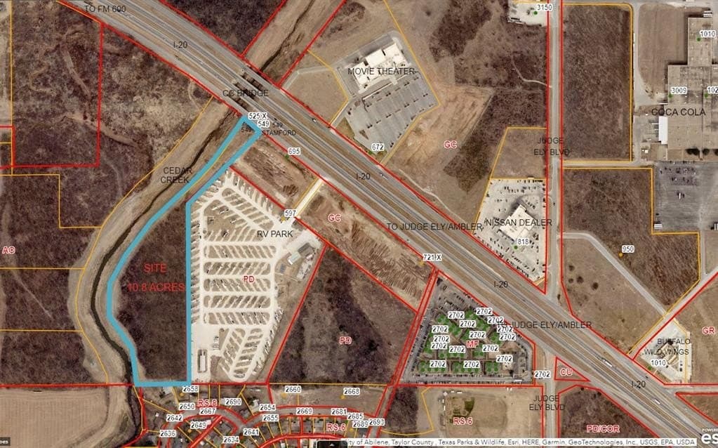 10.81 acres in Taylor County