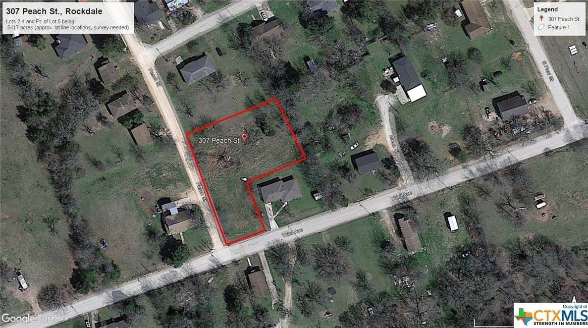 0.64 acres in Milam County