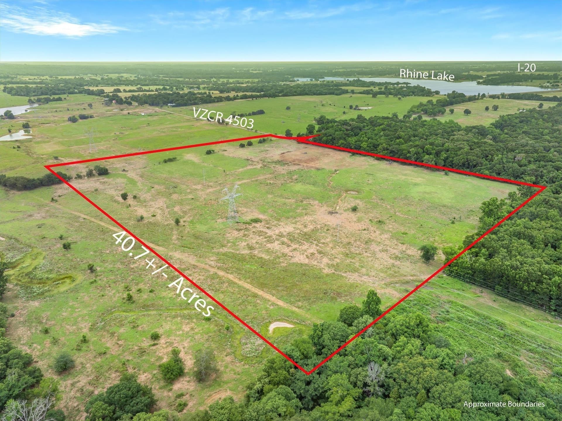 40.72 acres in Van Zandt County