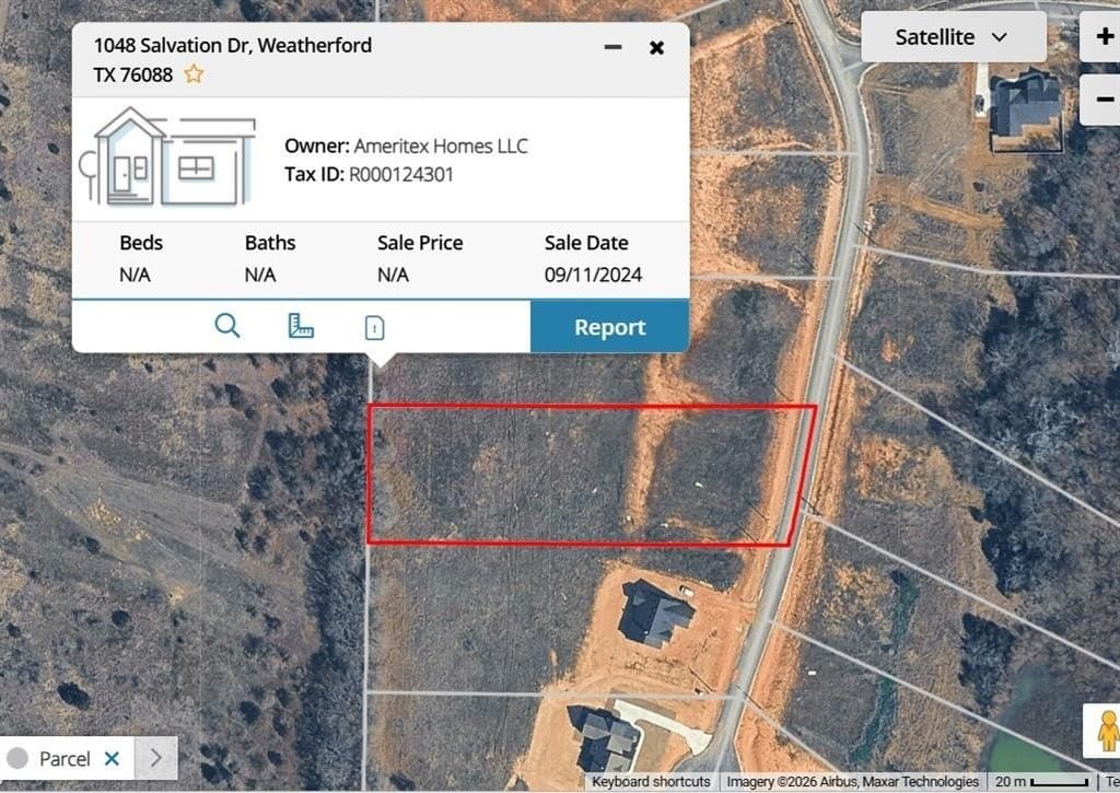 2 acres in Parker County