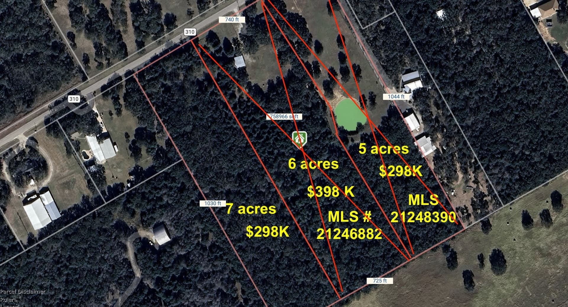7 acres in Johnson County
