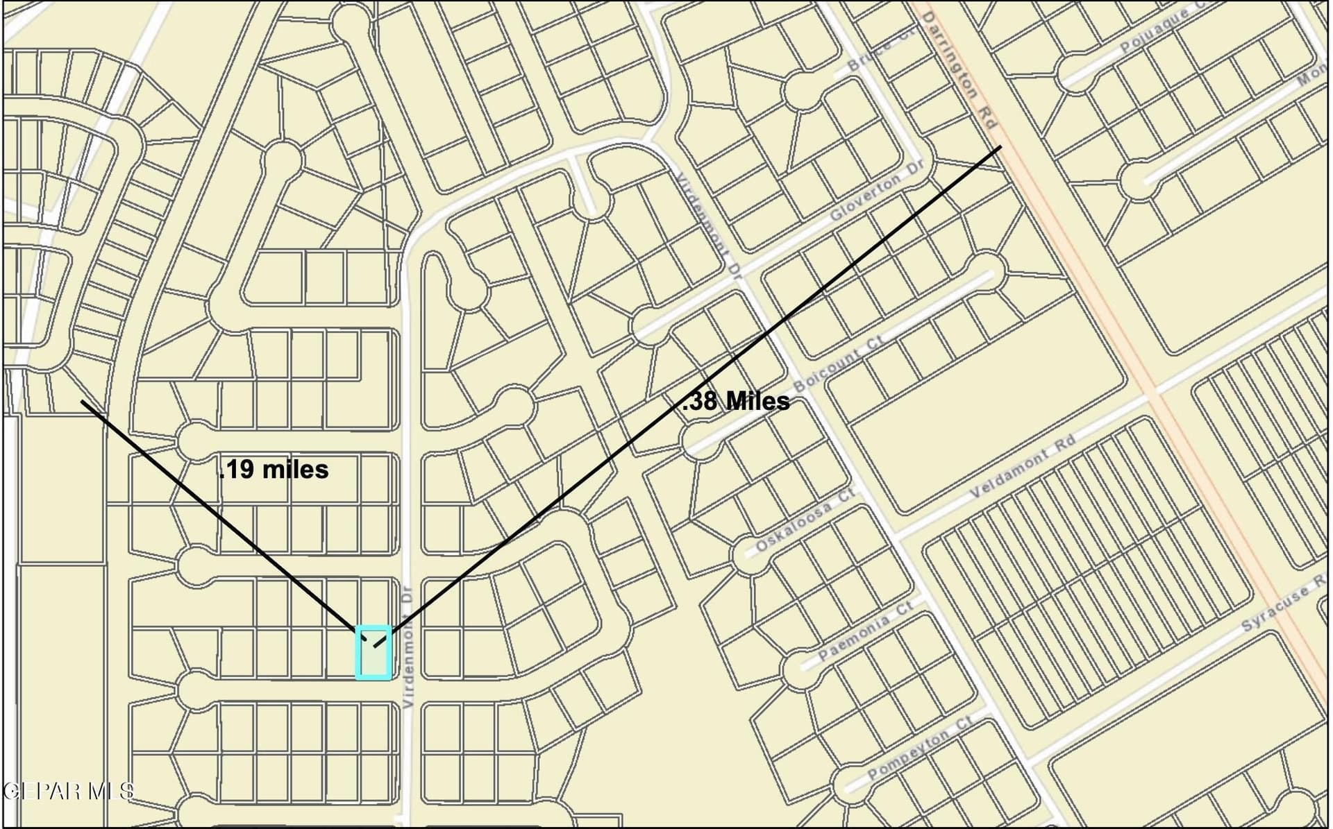 0.26 acres in El Paso County featured view
