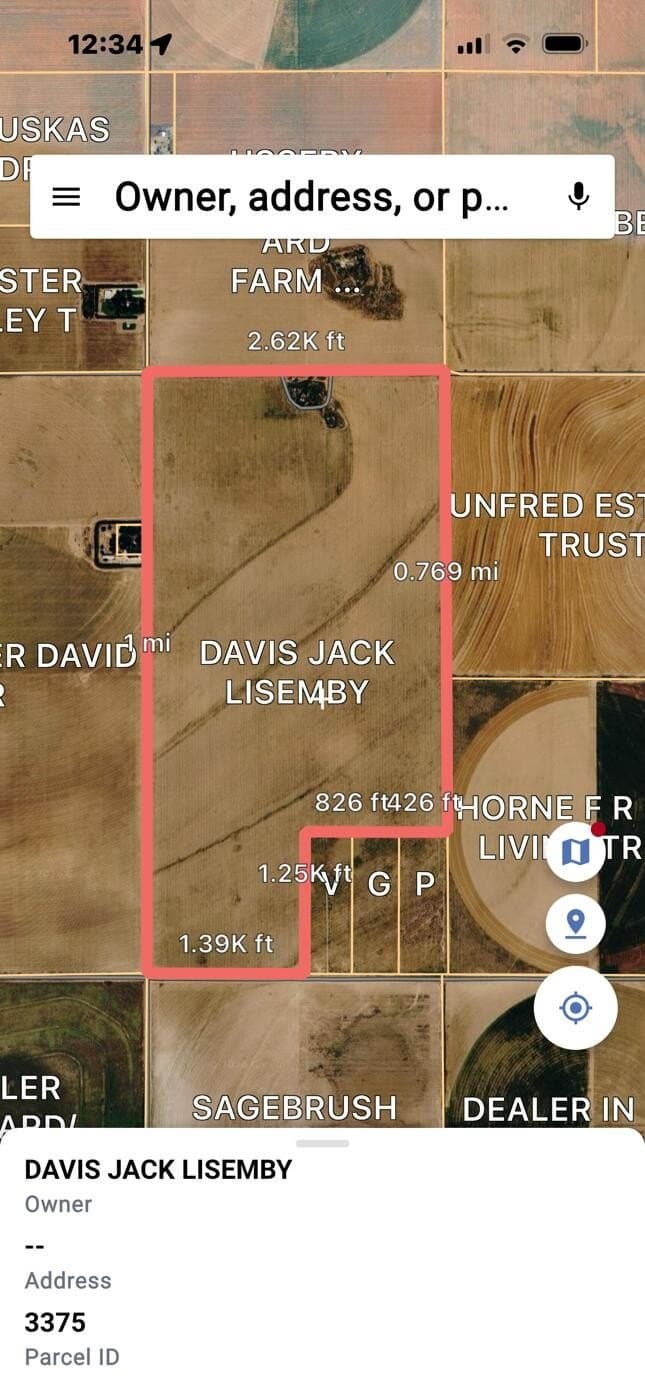 50 acres in Lynn County