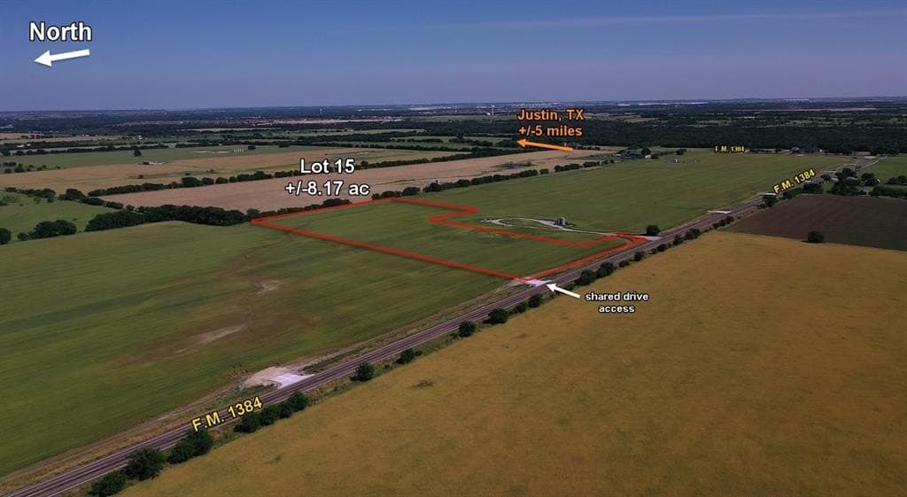 8.17 acres in Denton County
