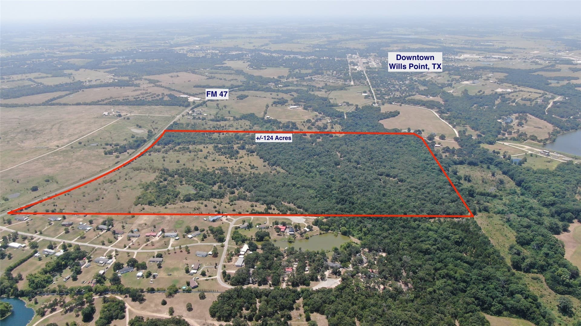 124.13 acres in Van Zandt County