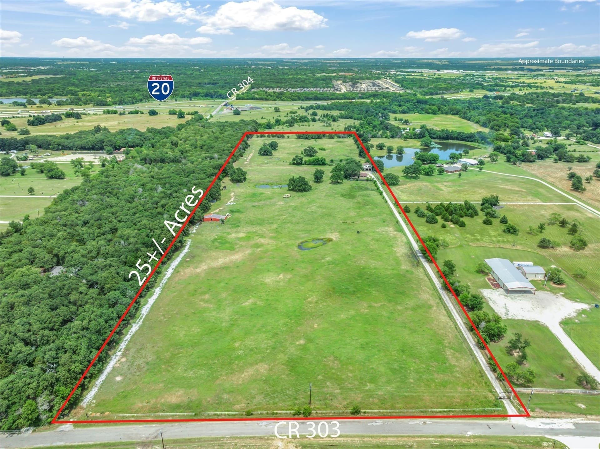 25 acres in Kaufman County