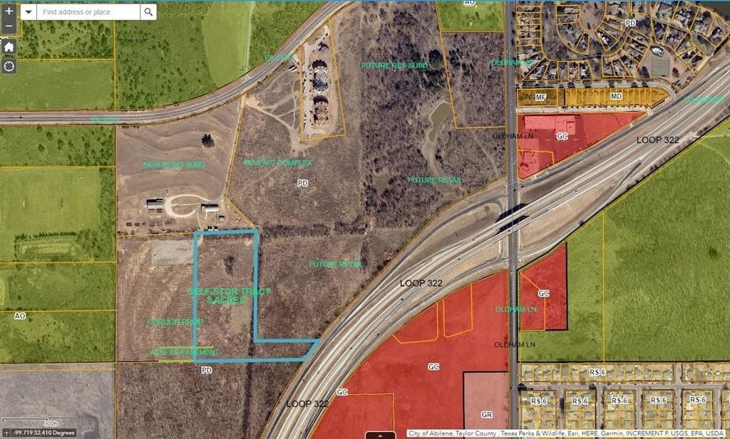 8 acres in Taylor County