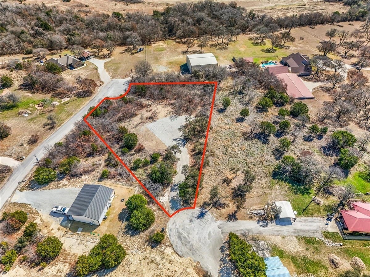 1.22 acres in Parker County