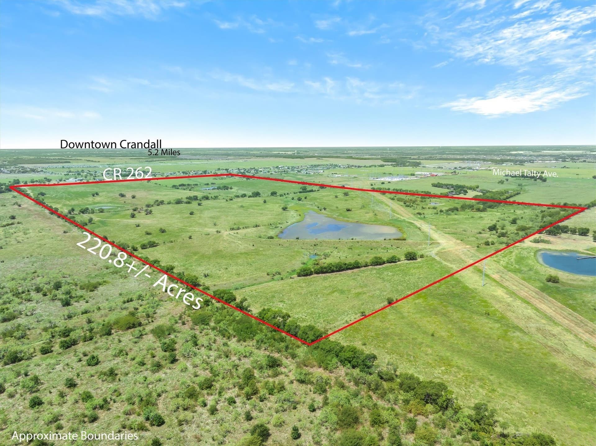 218.36 acres in Kaufman County - photo 2