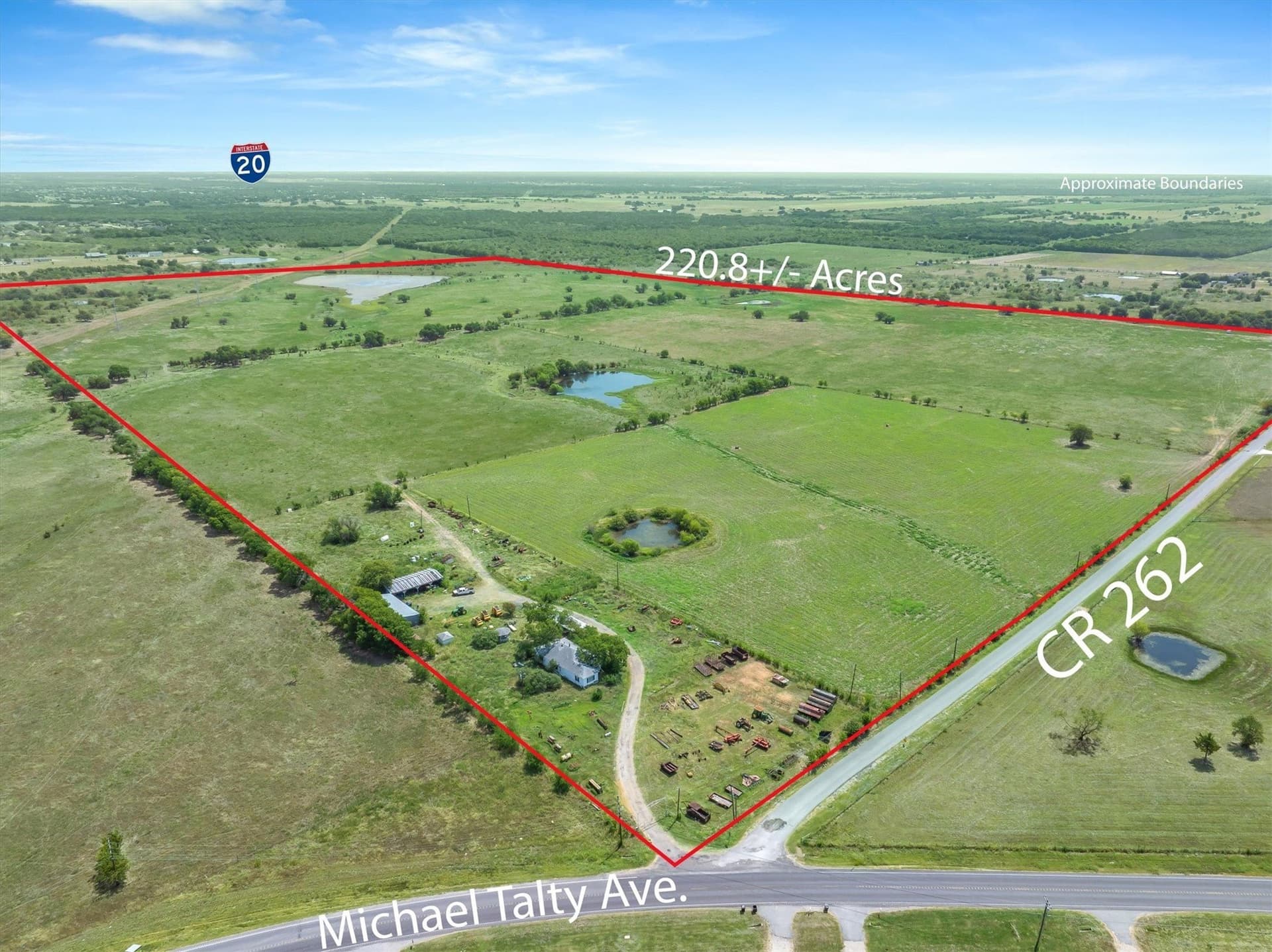 218.36 acres in Kaufman County