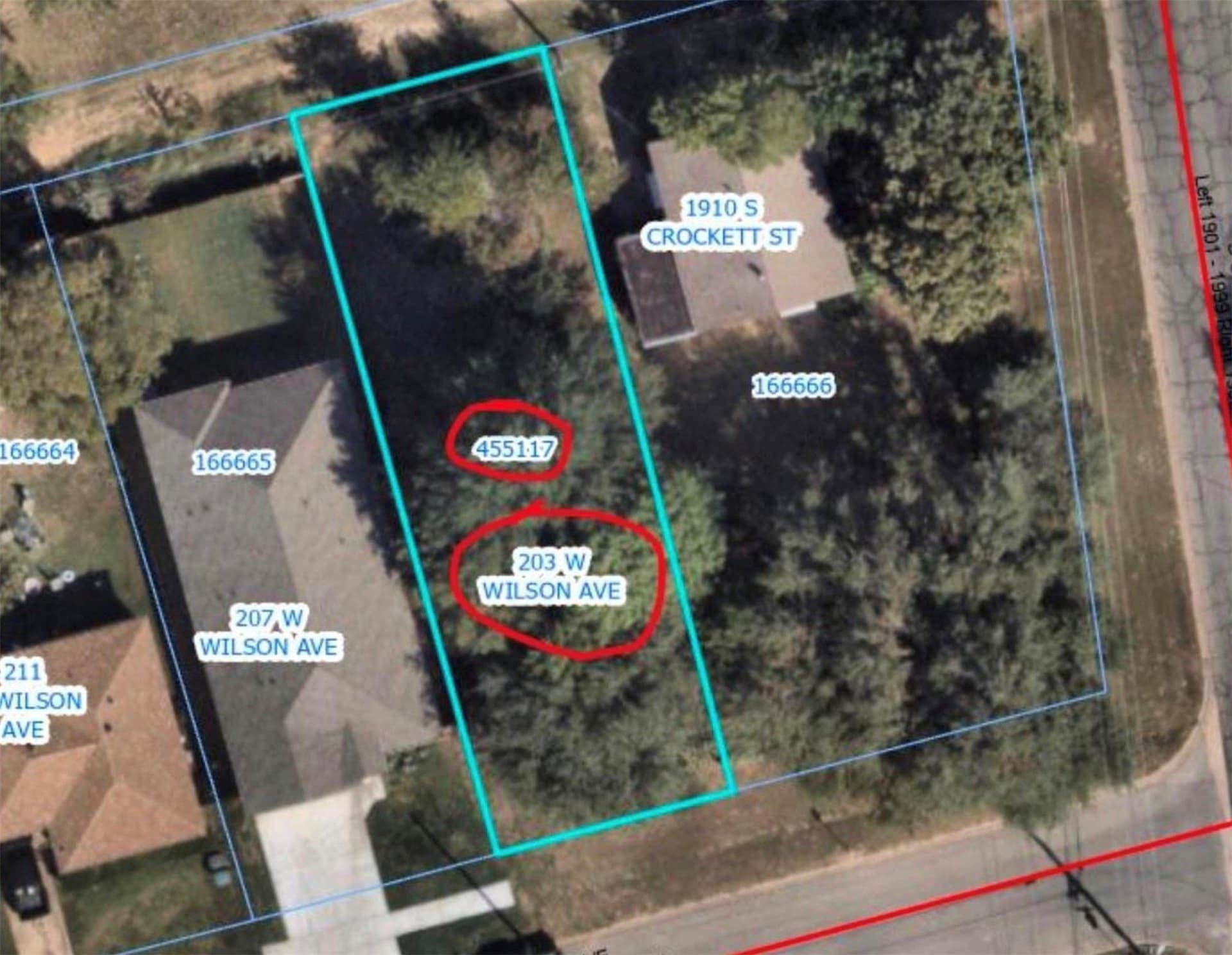 0.16 acres in Grayson County