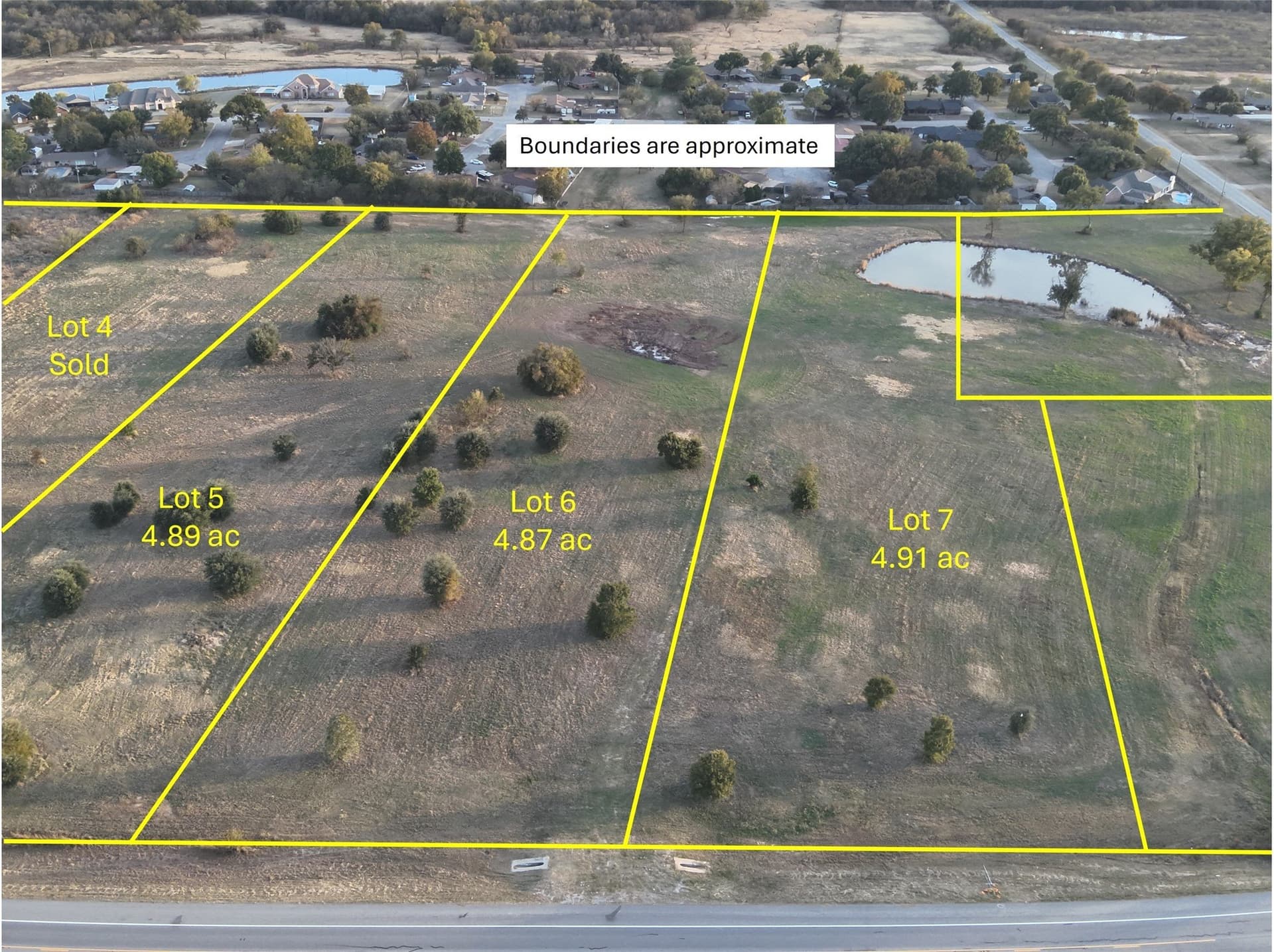 4.87 acres in Clay County
