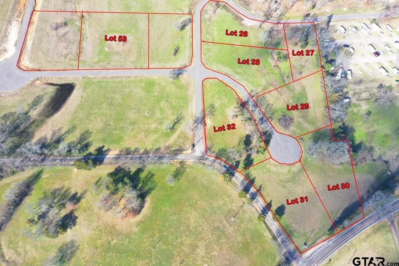 0.83 acres in Camp County