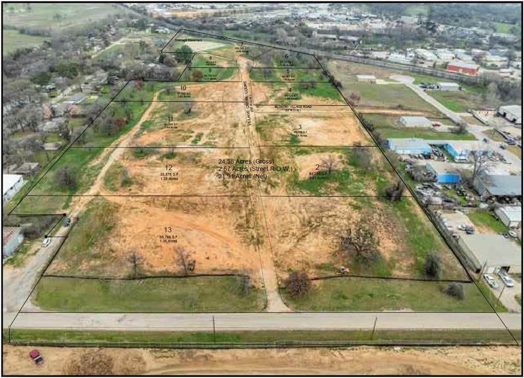24.61 acres in Tarrant County