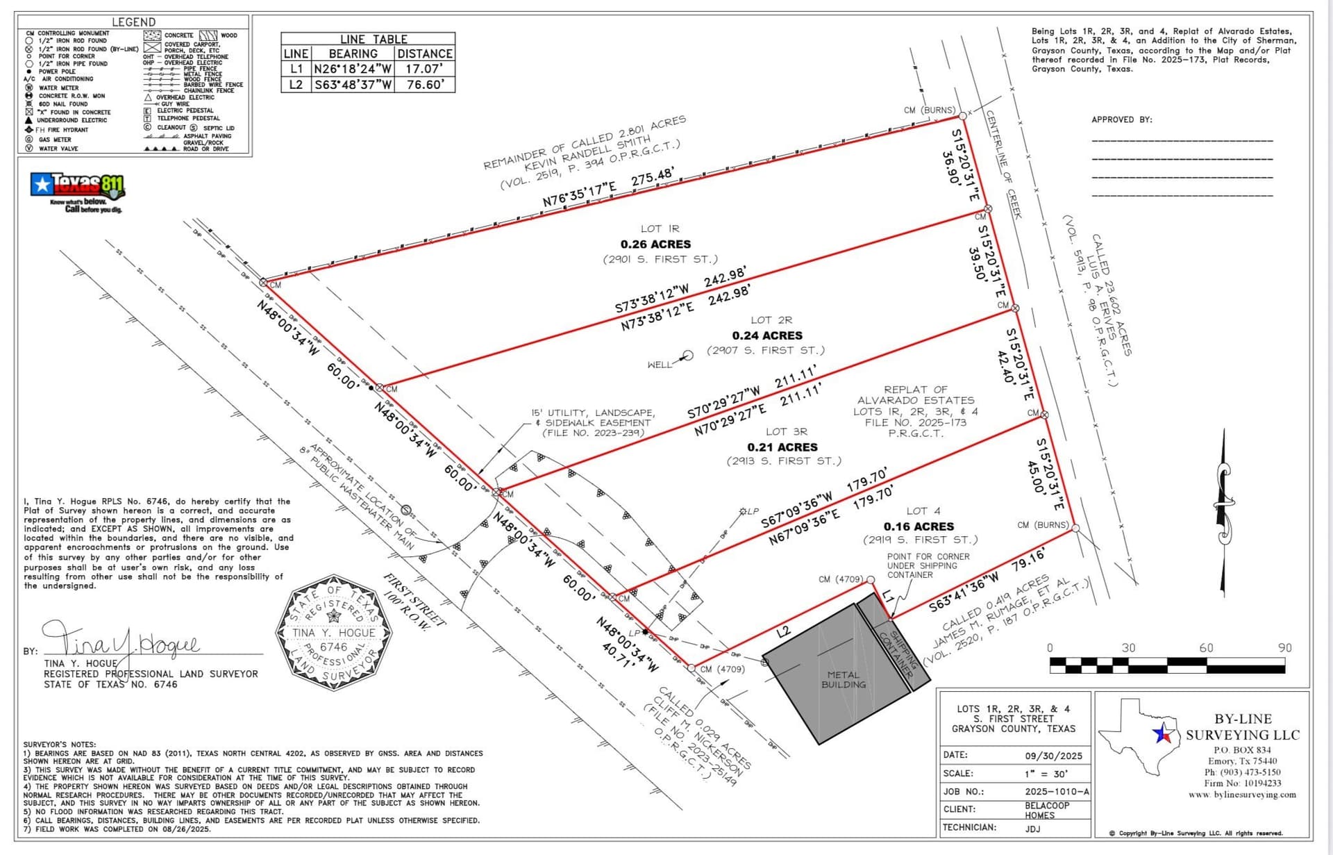 0.87 acres in Grayson County
