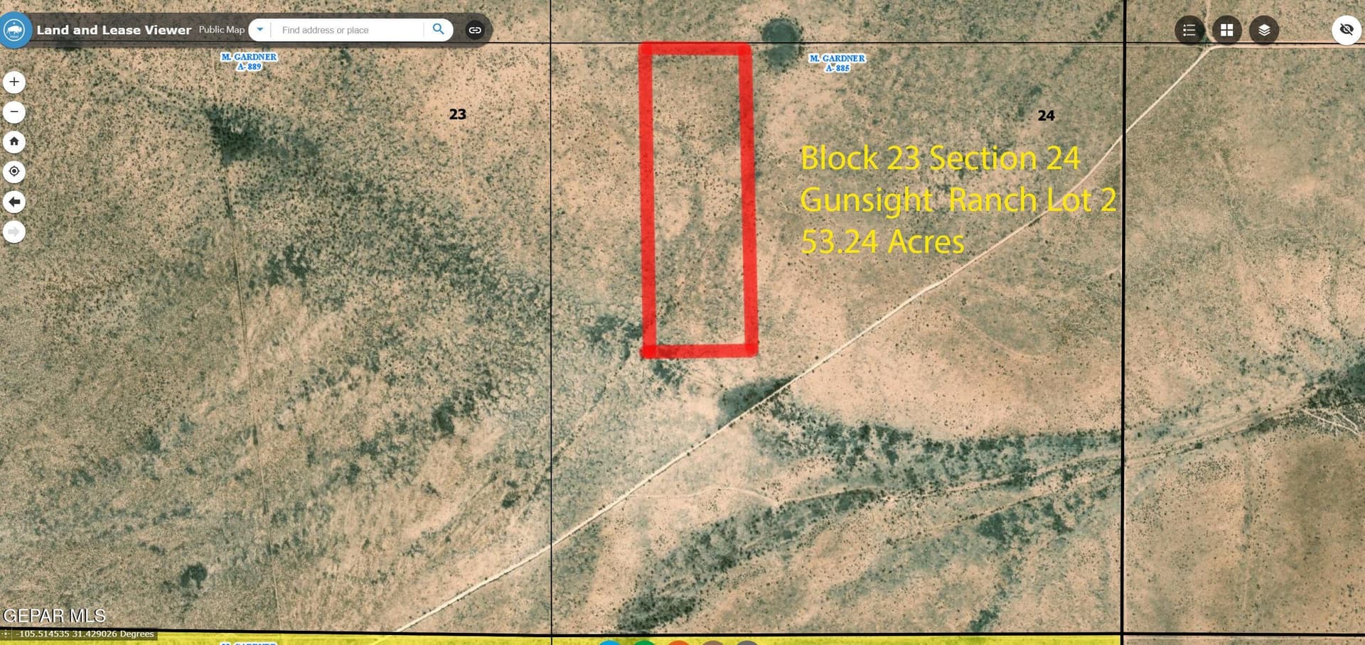 53.24 acres in Hudspeth County gallery image 2