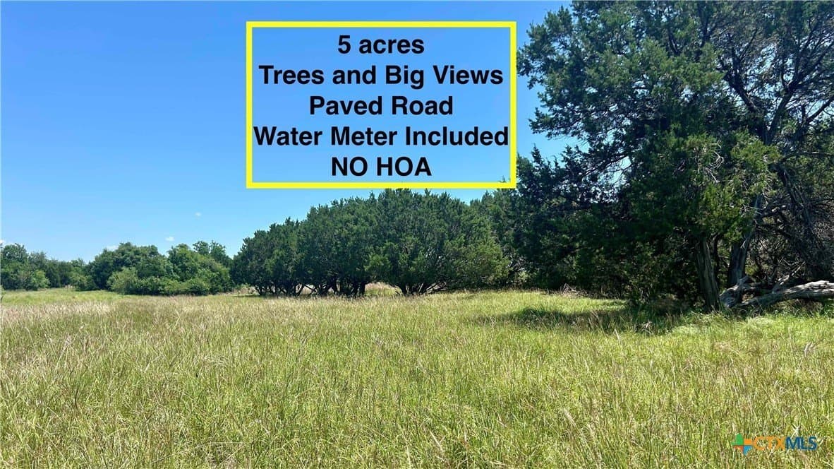 5.37 acres in Coryell County